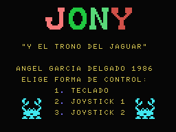 jony y el trono del jaguar